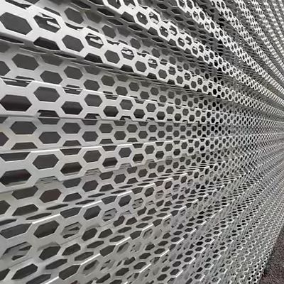 calidad  Aluminium Metal Perforated Mesh Powder Coated Perforated Metal fábrica
