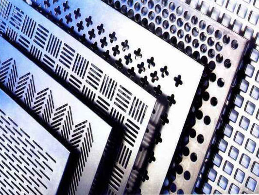 Acido Resistente Decorativo Perforado de la malla de metal de la pantalla de acero inoxidable