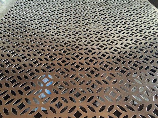 Acido Resistente Decorativo Perforado de la malla de metal de la pantalla de acero inoxidable