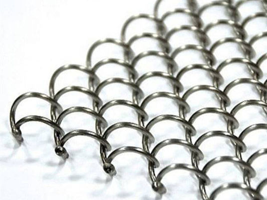 Partida de fachada Coilar de metal Cortinas de acero inoxidable Aleación de aluminio