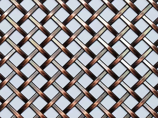 Tejido de malla de metal tejido arquitectónico Crear tejido Ss malla de alambre tejido