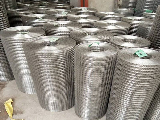 Malla de alambre soldada con autógena de acero inoxidable 304 resistencia a la corrosión 316 316L