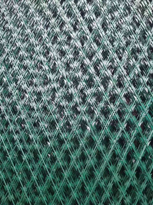 50mmx50mm Rejilla de alambre de afeitar Cercas 150mmx150mm Panel de malla de afeitar