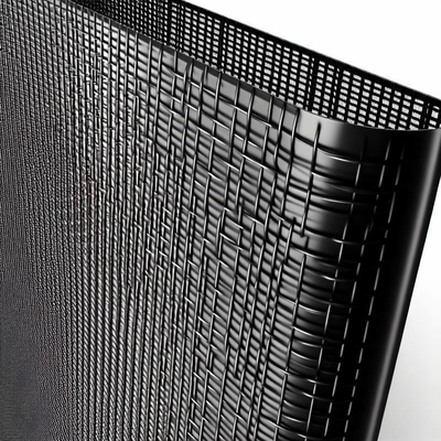 Acero inoxidable tejido de malla de alambre de pantalla Negro y duradero para sus soluciones comerciales