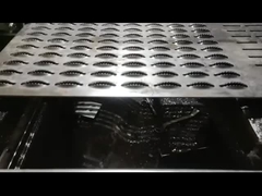 1.0mm malla de aluminio perforada hoja de malla de metal perforada duradera