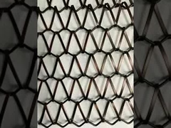 Cuadrícula de alambre plano en espiral